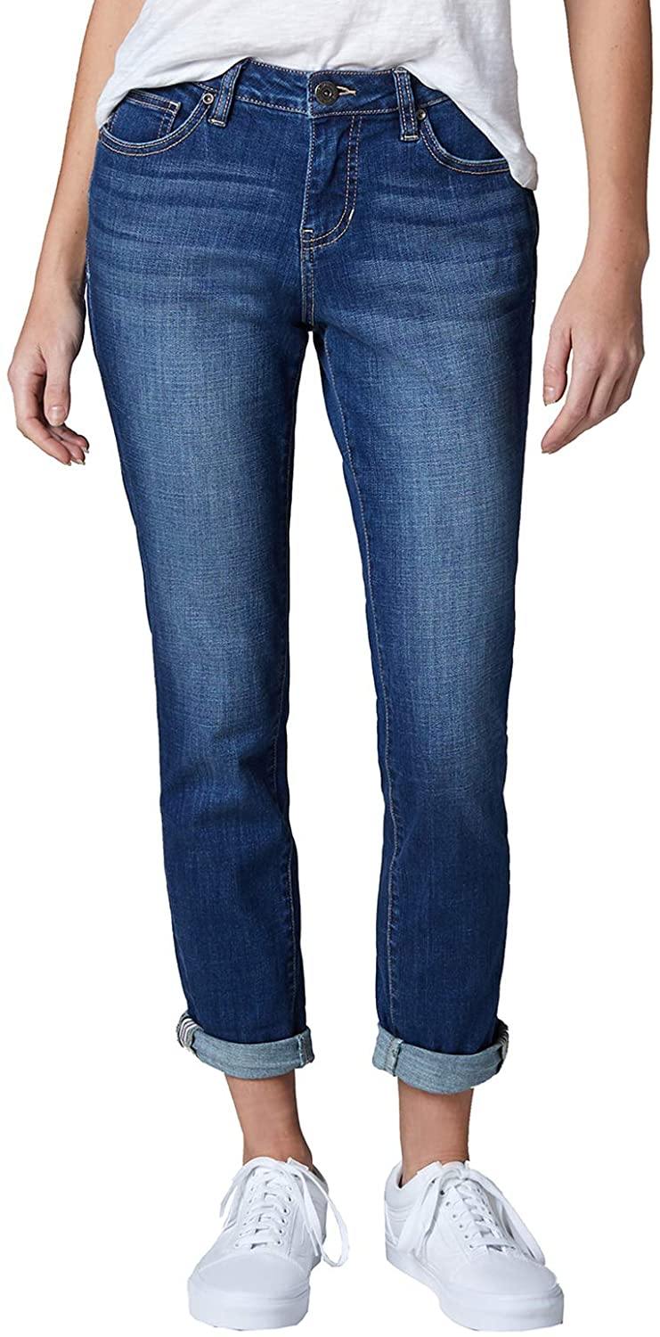 Jag Jeans Women's Mid Rise Carter Girlfriend Jean