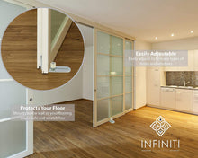 
                        
                          Cargar imagen en el visor de la galería, New Improved Design!!! Barn Door Floor Guide | Smooth AS Butter Bearings!!!
                        
                      
