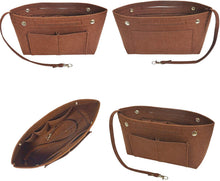 
                        
                          Muat gambar ke penampil Galeri, YIICOOLY Felt Tote Handbag Purse Organizer Insert Divider Shaper Bag in Bag
                        
                      