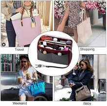 
                        
                          將圖片載入圖庫檢視器 Purse Organizer Insert, Felt Bag organizer with zipper, Handbag &amp; Tote Shaper, For Speedy Neverfull Tote, 5 Sizes
                        
                      