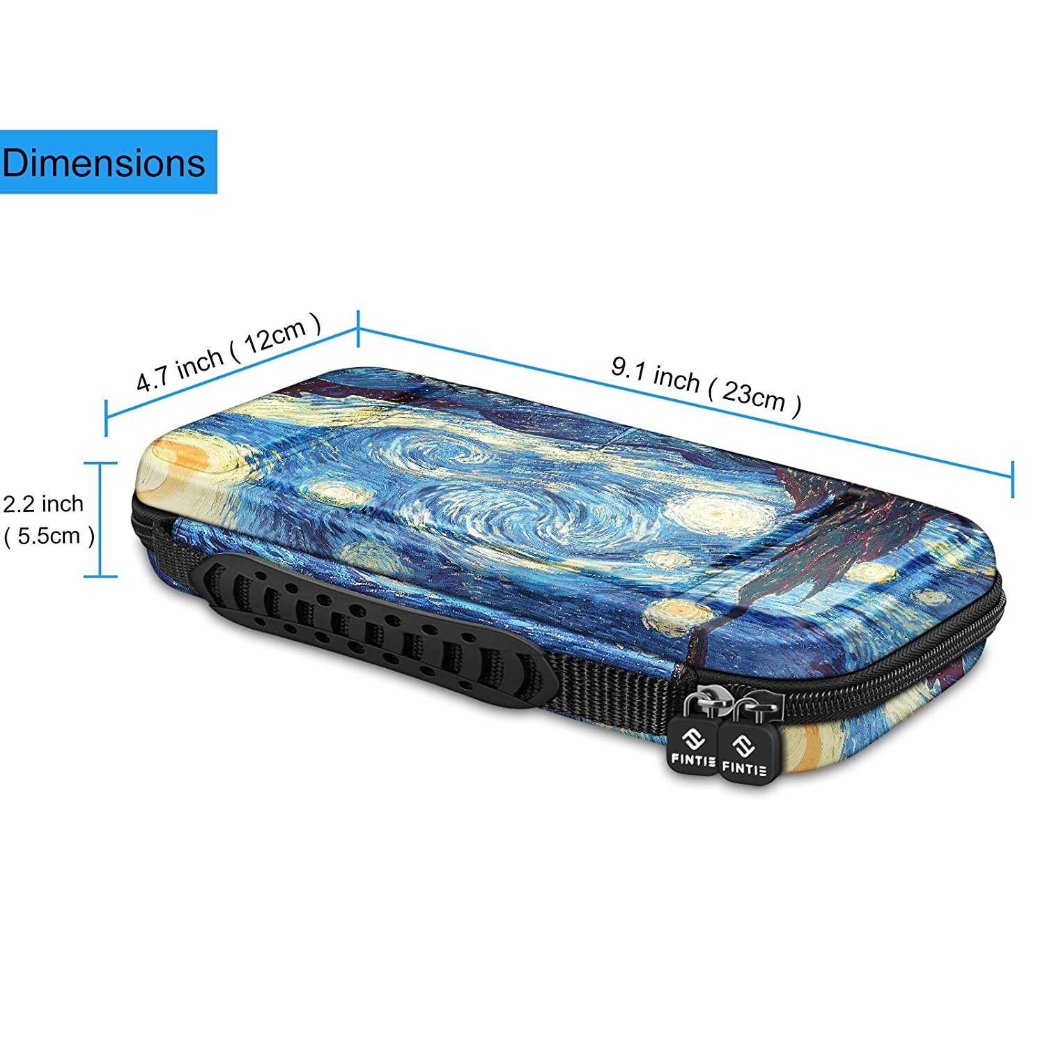 Fintie Carry Case for Nintendo Switch Lite 2019 - [Shockproof] Hard Shell Protective Cover Bag with 15 Game Card/2 Micro SD Card Slots - JOY2ESpree