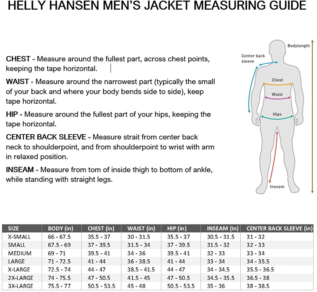Helly Hansen Men's Seven J Waterproof, Windproof, and Breathable Rain Jacket with Hood