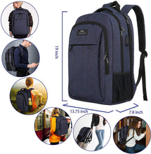 
                        
                          Load image into Gallery viewer, Matein Travel Laptop Backpack, Business Anti Theft Slim Durable Laptops Backpack - JOY2ESpree
                        
                      