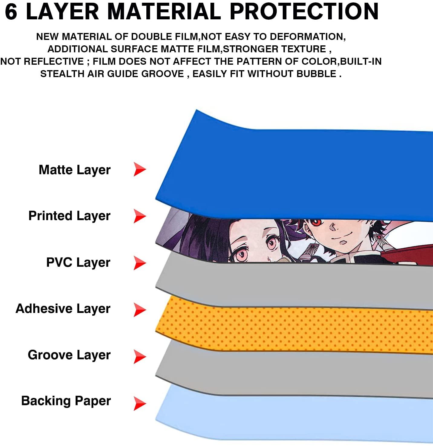 DLseego Switch Skin Sticker Pretty Pattern Full Wrap Skin Protective Film Sticker Compatible with Nintendo Switch - Boys and Girls - JOY2ESpree