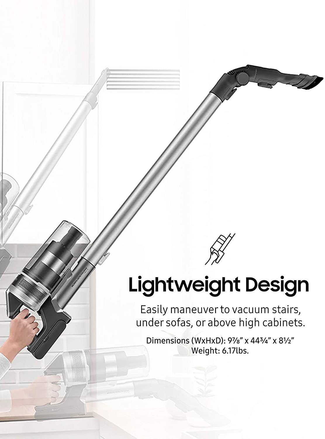 Samsung Jet 75 Stick Cordless Lightweight Vacuum Cleaner - JOY2ESpree