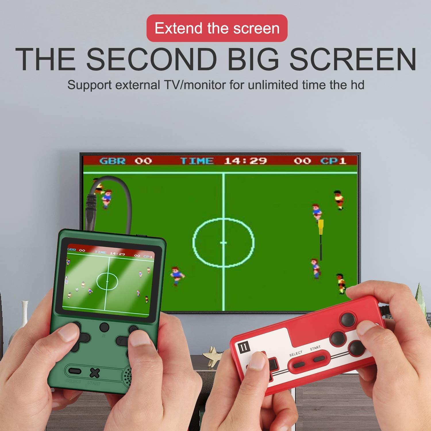 Sorlakar Retro Game Console, AV Output NES Console with Built-in 620 Classic Video Games and 2 Controllers Plug and Play for Kids and Adults (A) - JOY2ESpree