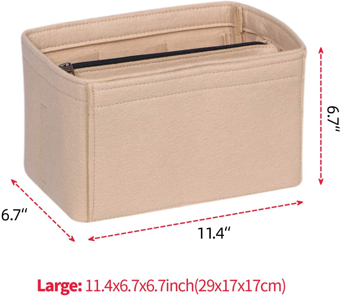 Felt Insert Bag Purse Organizer, Felt Bag Organizer,women purse handbag bag,Handbag Tote Bag in for Speedy Neverfull Longchamp Medium
