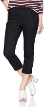 
                        
                          Load image into Gallery viewer, Jag Jeans Women's Petite Peri Straight Pull on Crop
                        
                      