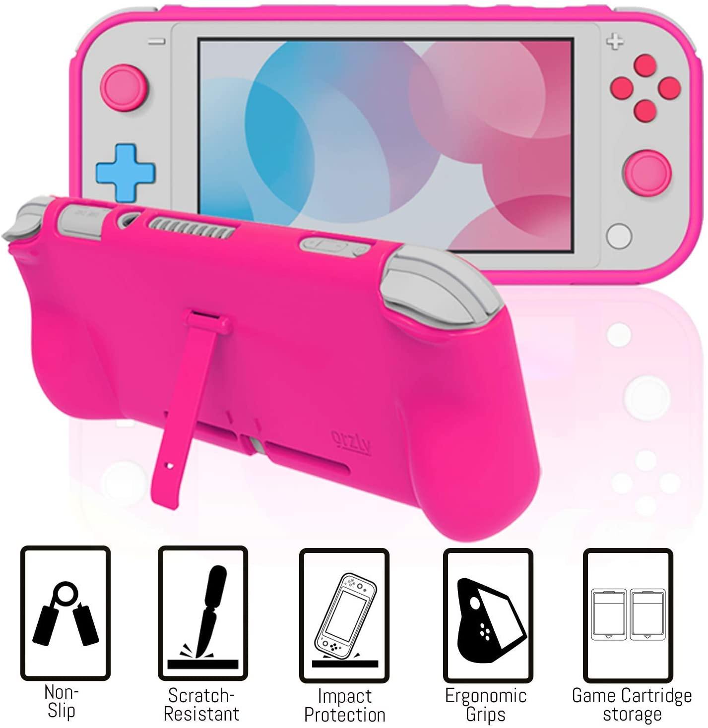 Orzly Accessories Bundle Compatible for use with Nintendo Switch Lite - JOY2ESpree