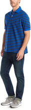
                        
                          गैलरी व्यूवर में इमेज लोड करें, Nautica Men's Classic Fit 100% Cotton Soft Short Sleeve Stripe Polo Shirt - JOY2ESpree
                        
                      