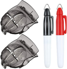 
                        
                          Muat gambar ke penampil Galeri, WILLBOND 2 Pieces Golf Ball Line Liner Drawing Marking Alignment Putting Tool and 2 Pieces Golf Ball Marker Pen, 4 Pieces Totally - JOY2ESpree
                        
                      