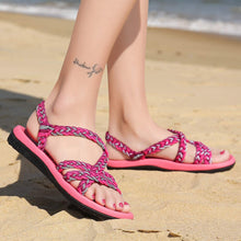 
                        
                          Muat gambar ke penampil Galeri, MEGNYA Women's Comfortable Walking Sandals with Arch Support Waterproof for Walking/Hiking/Travel/Wedding/Water Spot/Beach
                        
                      