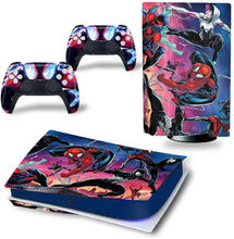 
                        
                          Load image into Gallery viewer, Mmoptop PS5 Skin Aven-GeRs for Playstation 5 Disc Version with Console and Dualsense Controller - Full Set - JOY2ESpree
                        
                      