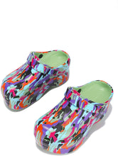 
                        
                          गैलरी व्यूवर में इमेज लोड करें, Cape Robbin Gardener Platform Clogs Slippers for Women, Women’s Fashion Comfortable Slip On Slides Shoes
                        
                      