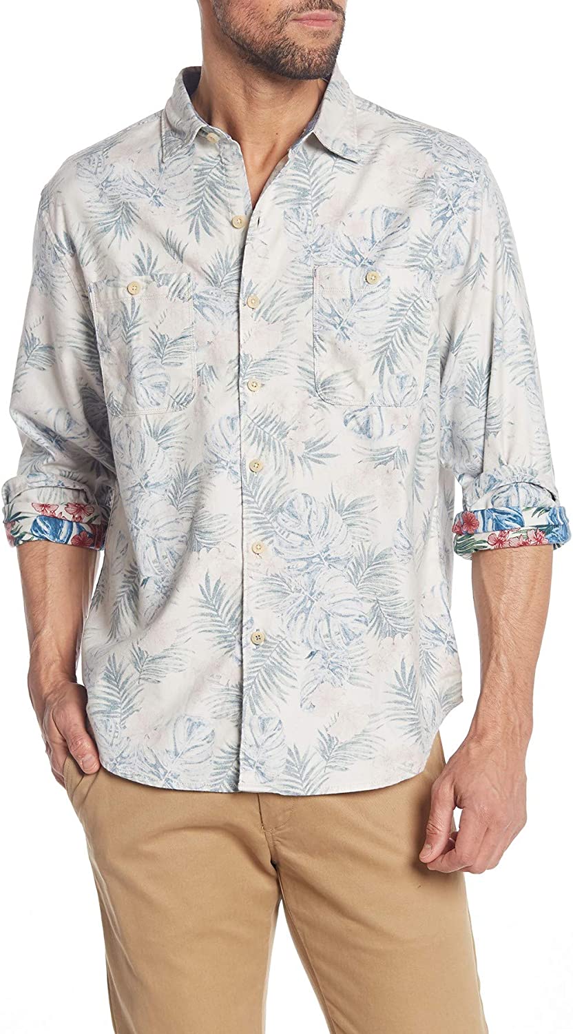 Tommy Bahama Mens Beachy Palms Button Up Shirt