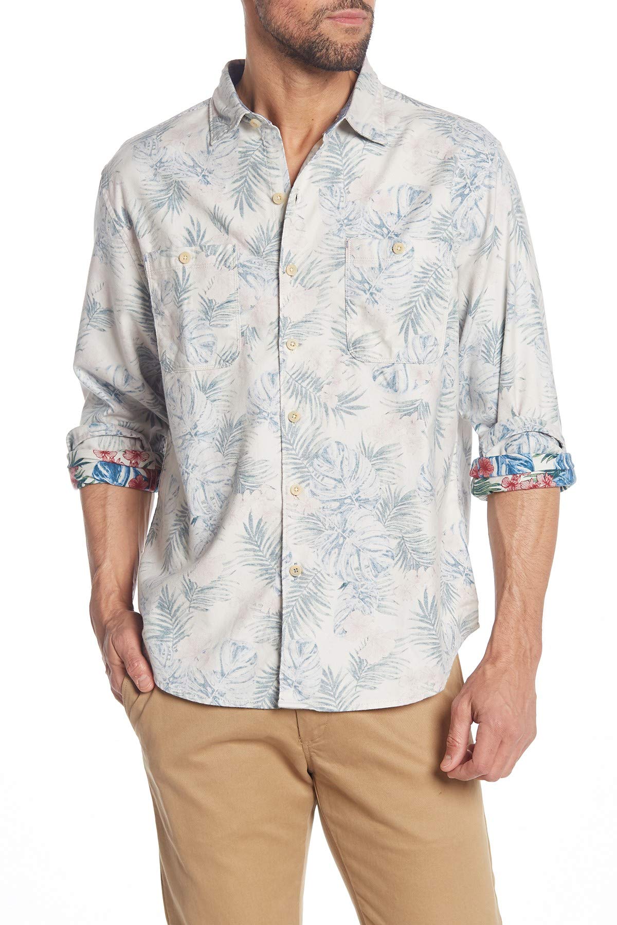 Tommy Bahama Mens Beachy Palms Button Up Shirt