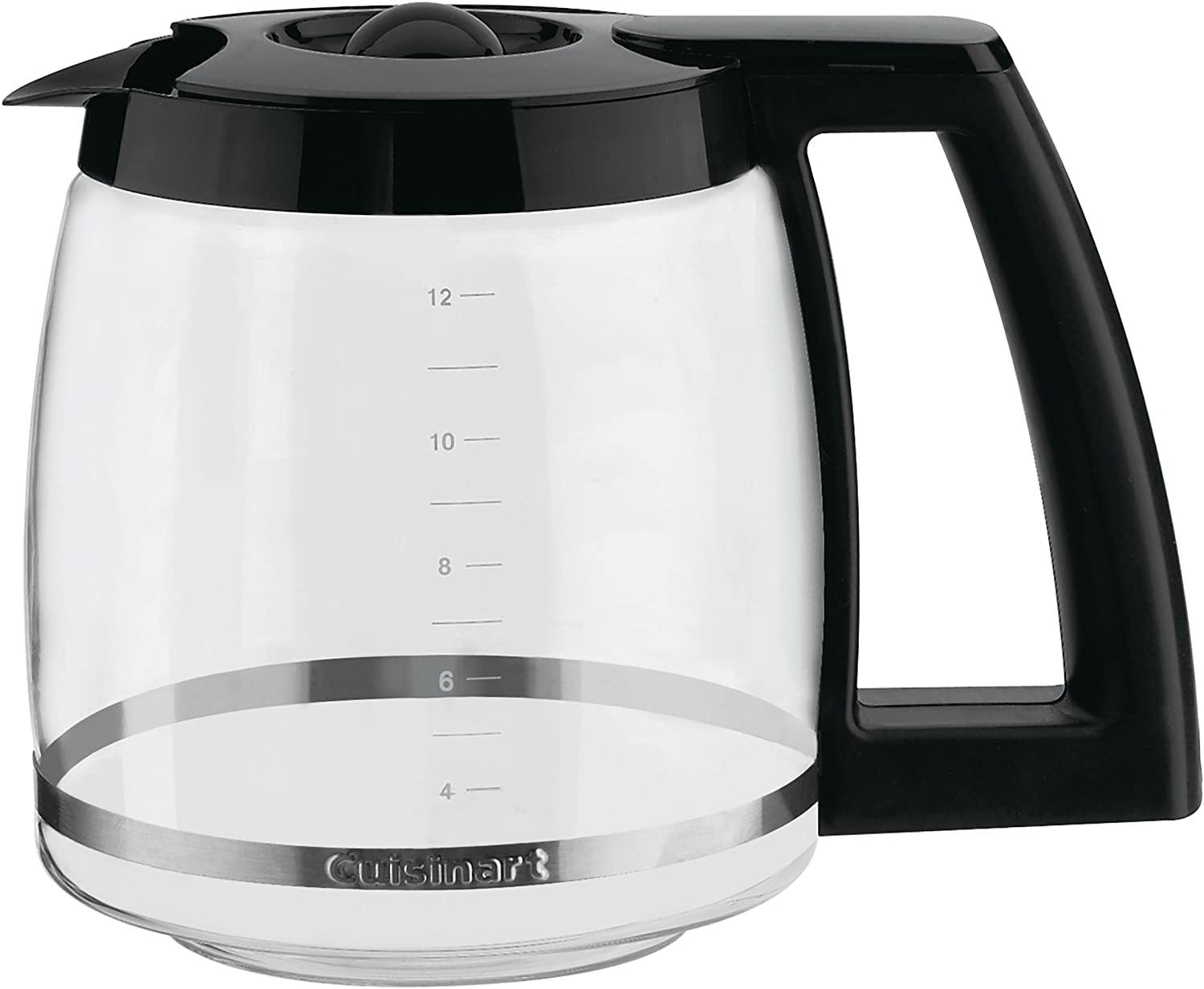Cuisinart DCC-1200 Brew Central 12 Cup Programmable Coffeemaker, Black/Silver - JOY2ESpree