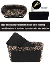 
                        
                          Cargar imagen en el visor de la galería, Felt Purse Bag Organizer Insert with zipper Bag Tote Shaper Fit Speedy Neverfull MM GM
                        
                      