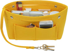 
                        
                          Muat gambar ke penampil Galeri, YIICOOLY Felt Tote Handbag Purse Organizer Insert Divider Shaper Bag in Bag
                        
                      