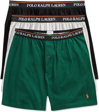 
                        
                          Load image into Gallery viewer, Polo Ralph Lauren Classic Fit w/Wicking 3-Pack Knit Boxers
                        
                      