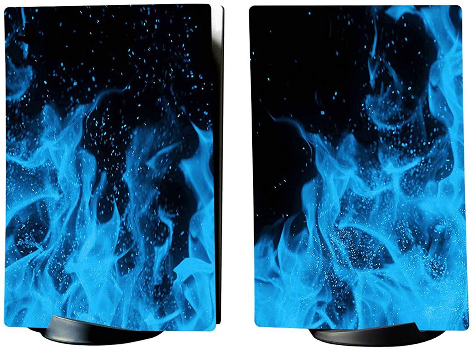 PlayVital Blue Nebula Full Set Skin Decal for PS5 Console Digital Edition - JOY2ESpree