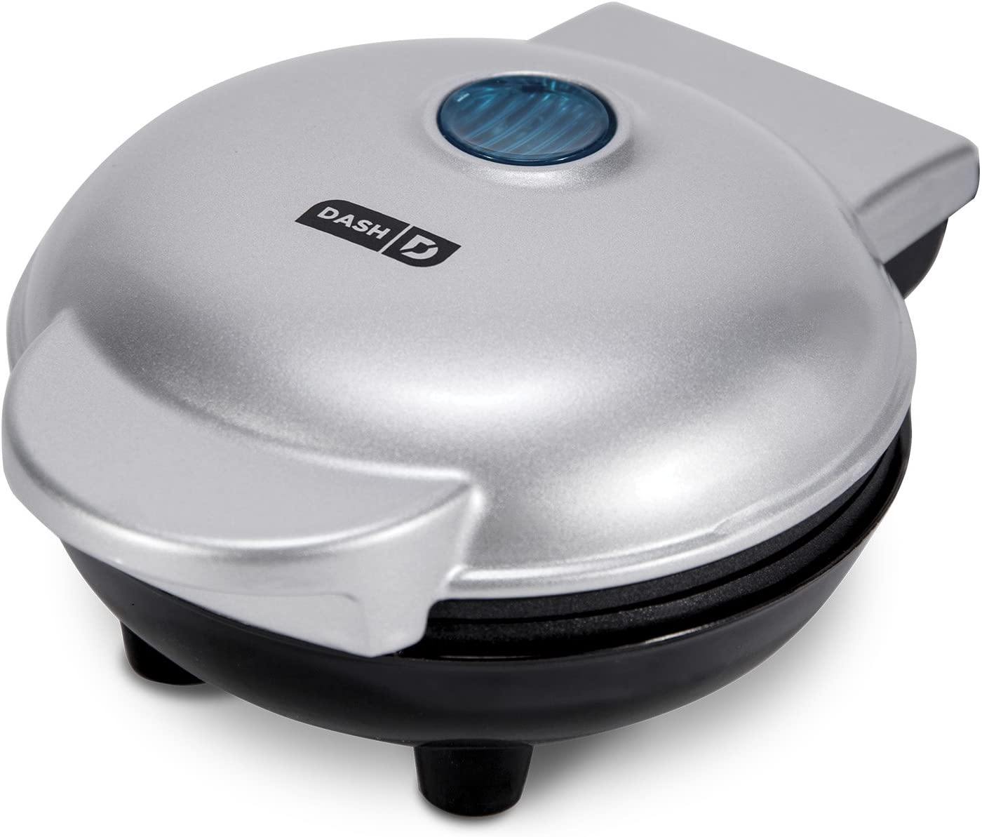 Dash DMS001AQ Mini Maker Electric Round Griddle for Individual Pancakes, Cookies - JOY2ESpree