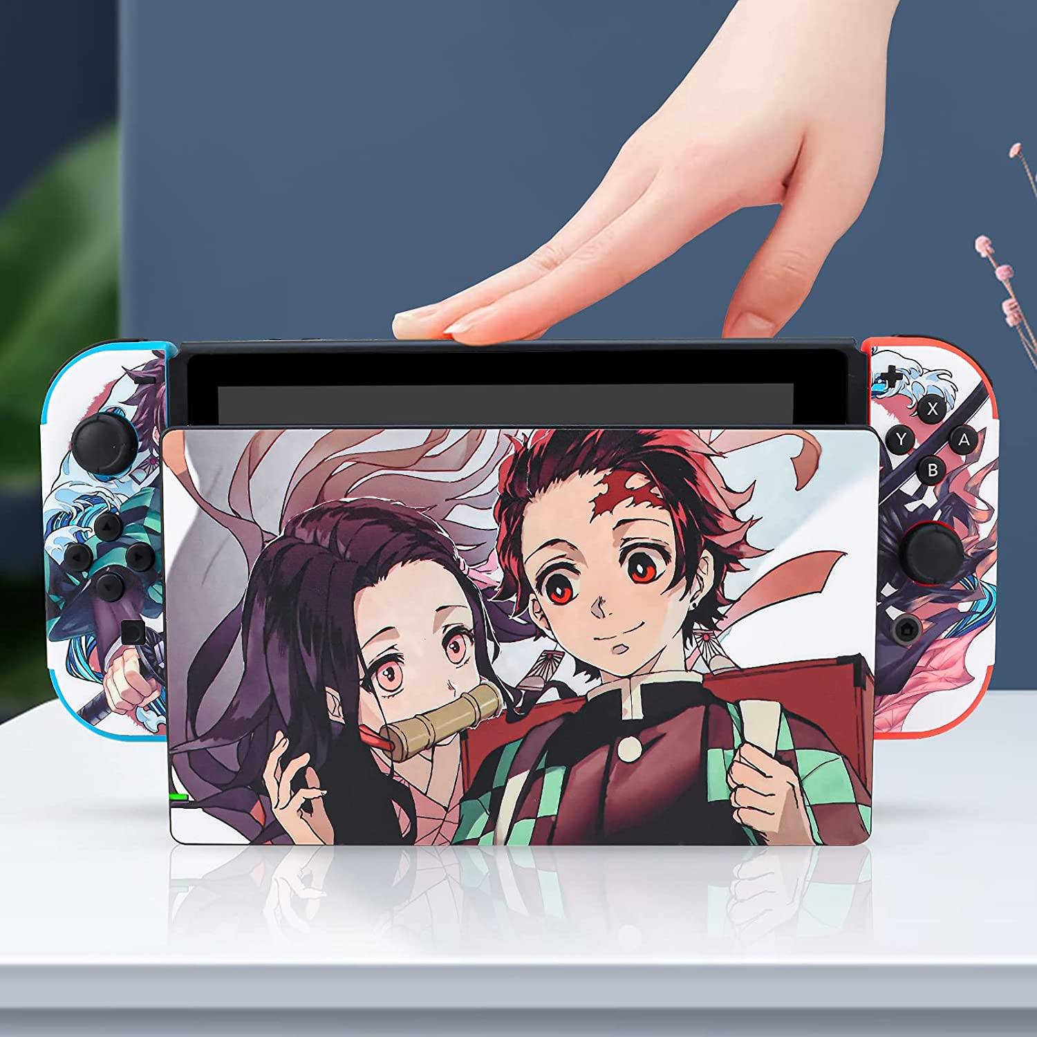 DLseego Switch Skin Sticker Pretty Pattern Full Wrap Skin Protective Film Sticker Compatible with Nintendo Switch - Boys and Girls - JOY2ESpree