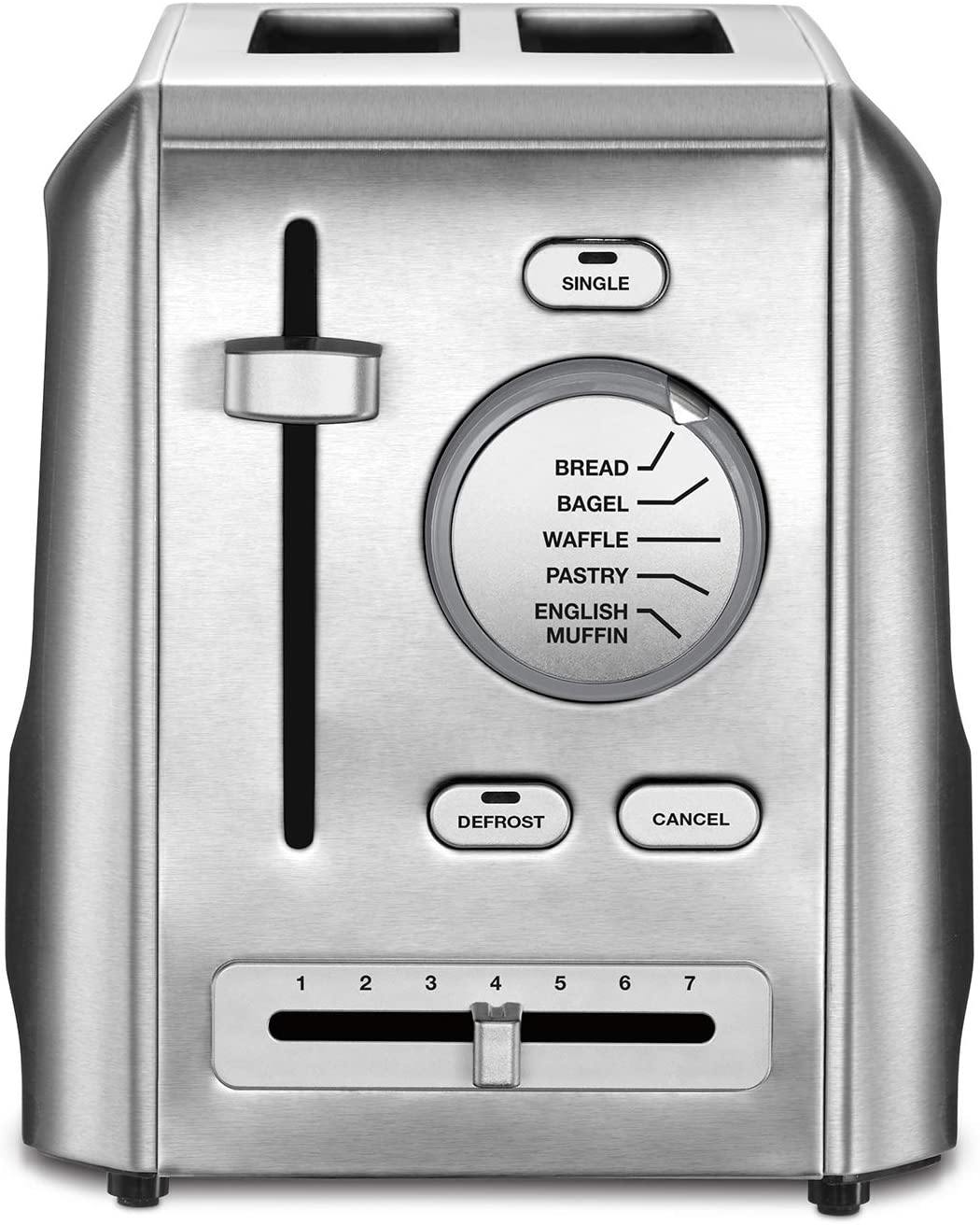 Cuisinart CPT-620 2-Slice Metal Toaster, Stainless Steel - JOY2ESpree