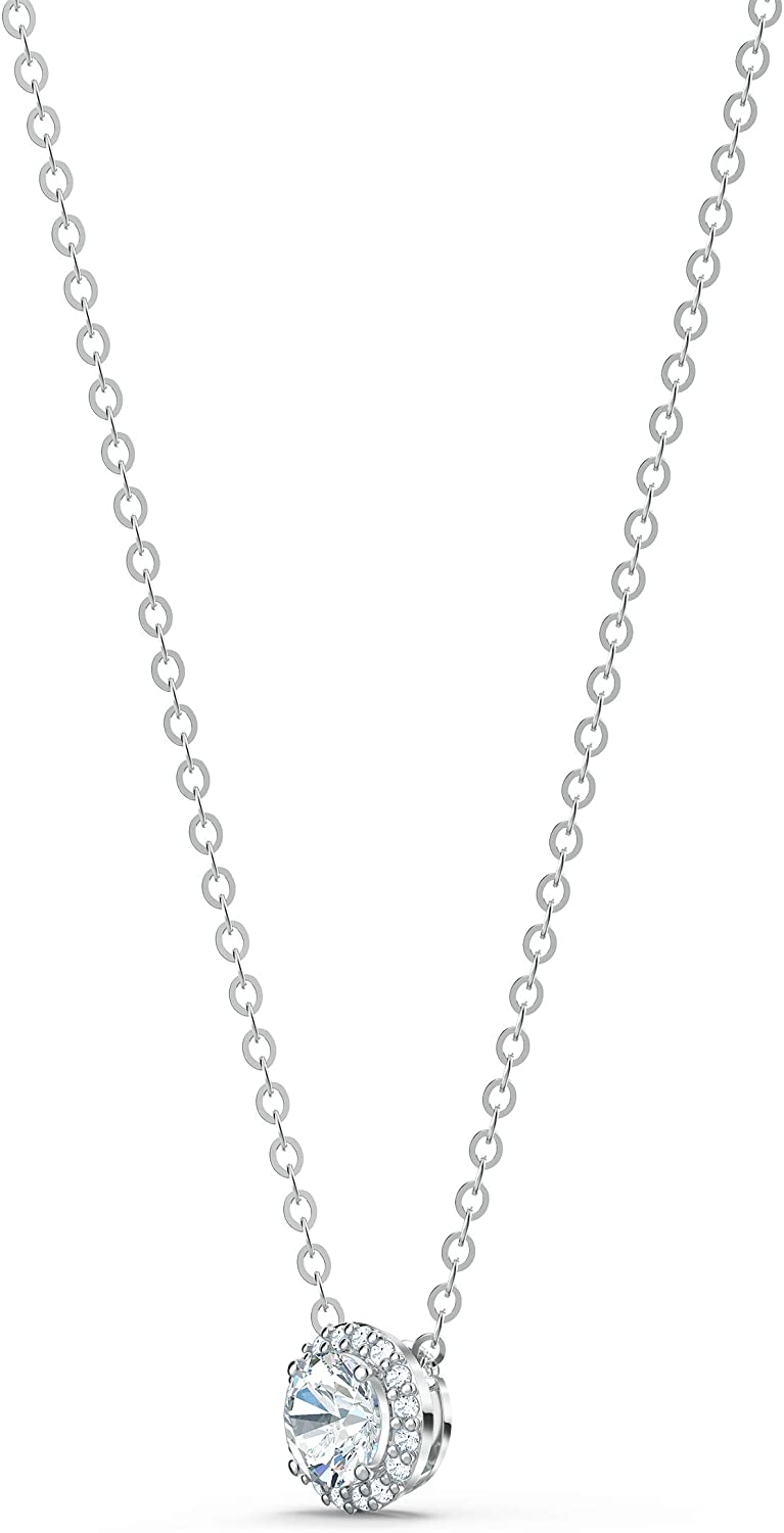 Swarovski Angelic Pendant with Circular Clear Crystal - JOY2ESpree