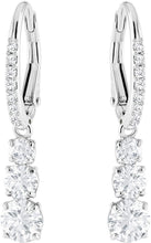 
                        
                          Cargar imagen en el visor de la galería, SWAROVSKI Women's Attract Trilogy Jewelry Collection, Rhodium Finish, Clear Crystals - JOY2ESpree
                        
                      