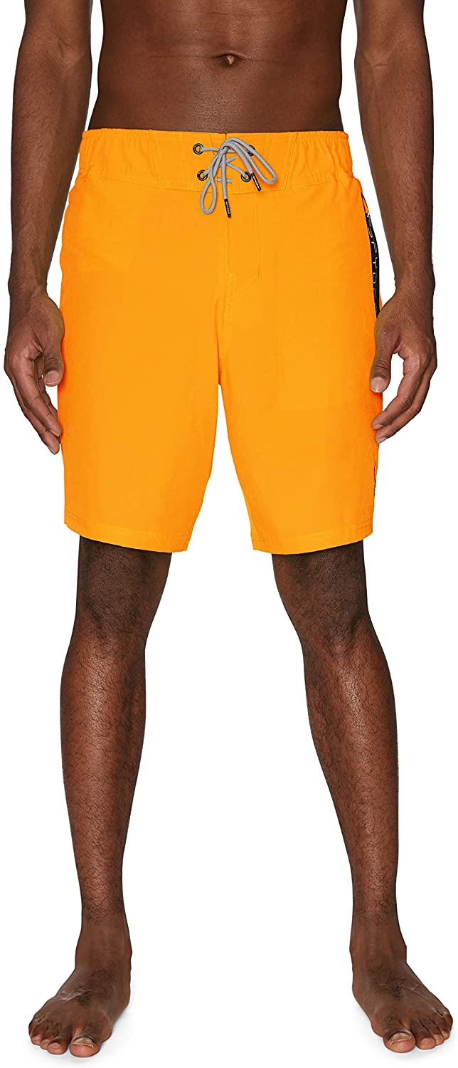 Spyder Men's 9" Laser Cut Zip Logo Hybrid Board Short