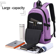 
                        
                          將圖片載入圖庫檢視器 Laptop Backpack,Business Travel Anti Theft Backpack for Men Women with USB Charging Port - JOY2ESpree
                        
                      