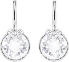 
                        
                          Load image into Gallery viewer, SWAROVSKI Women's Bella V Crystal Earrings Collection, Gray Crystals, Pink Crystals, Clear Crystals - JOY2ESpree
                        
                      