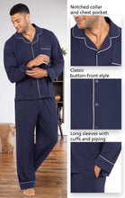 
                        
                          Muat gambar ke penampil Galeri, PajamaGram Classic Mens Pajamas Cotton - Men Pajamas Set
                        
                      