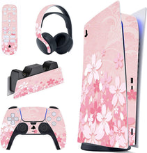 
                        
                          Load image into Gallery viewer, PlayVital Blue Nebula Full Set Skin Decal for PS5 Console Digital Edition - JOY2ESpree
                        
                      