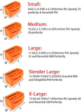 
                        
                          Muat gambar ke penampil Galeri, Felt Fabric Purse Tote Diaper Bag Organizer Insert Bag in Bag with Zipper Inner Pocket For Neverfull Speedy
                        
                      