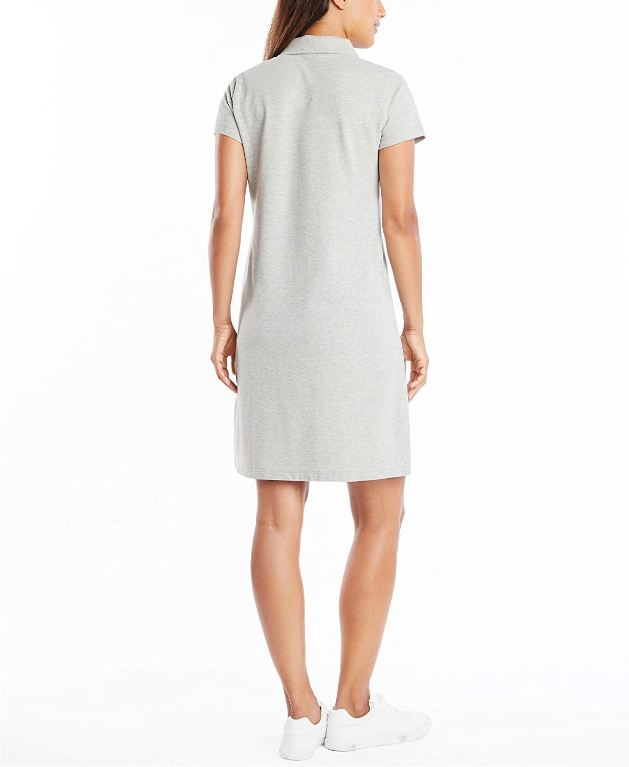 Nautica Women's Easy Classic Short Sleeve Stretch Cotton Polo Dress - JOY2ESpree