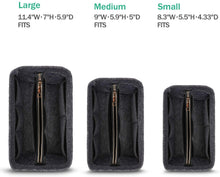 
                        
                          Load image into Gallery viewer, MA STRAP Purse Organizer with Detachable Zipper Pouch Multipurpose Felt Insert Bag Fit Speedy Neverfull Longchamp Tote
                        
                      