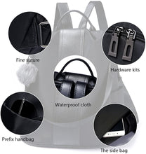 
                        
                          Load image into Gallery viewer, Women Backpack Purse Waterproof Nylon Anti-theft Rucksack Lightweight Shoulder Bag
                        
                      