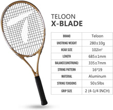 
                        
                          Cargar imagen en el visor de la galería, Teloon Recreational Adult Tennis Rackets-27 inch Tennis Racquet for Men and Women College Students Beginner Tennis Racket. - JOY2ESpree
                        
                      