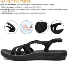 
                        
                          Muat gambar ke penampil Galeri, MEGNYA Women's Comfortable Walking Sandals with Arch Support Waterproof for Walking/Hiking/Travel/Wedding/Water Spot/Beach
                        
                      