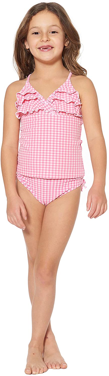 Tommy Bahama Girls' Two-Piece Bikini Swimsuit Bathing Suit