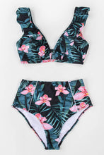 
                        
                          गैलरी व्यूवर में इमेज लोड करें, CUPSHE Women's High Waist Bikini Swimsuit Ruffle Floral Print Two Piece Bathing Suit
                        
                      