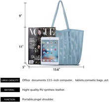 
                        
                          Cargar imagen en el visor de la galería, K.EYRE Women's Soft Faux Leather Tote Bag Purse Handbags Wallet Tote Shoulder Bag Purse Large Capacity
                        
                      