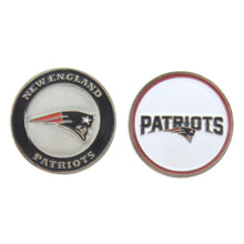 
                        
                          Load image into Gallery viewer, New England Patriots Double-Sided Golf Ball Marker - JOY2ESpree
                        
                      