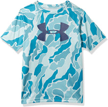 
                        
                          Muat gambar ke penampil Galeri, Under Armour Boys' Tech Big Logo Printed Short Sleeve Gym T-Shirt
                        
                      