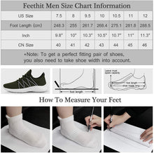 
                        
                          將圖片載入圖庫檢視器 Feethit Mens Slip On Running Shoes Breathable Lightweight Comfortable Fashion Non Slip Sneakers for Men
                        
                      