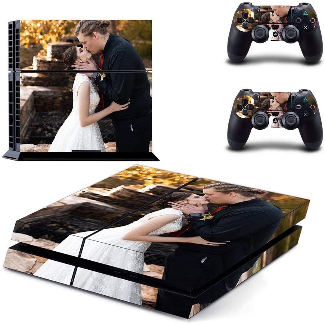 Custom PS5 Digital Edition with Your Picture and Create Your Own Design,Custom Playstation 5 Controller and Console Skin - JOY2ESpree