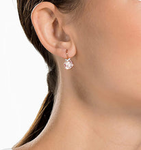 
                        
                          Load image into Gallery viewer, SWAROVSKI Women's Bella V Crystal Earrings Collection, Gray Crystals, Pink Crystals, Clear Crystals - JOY2ESpree
                        
                      
