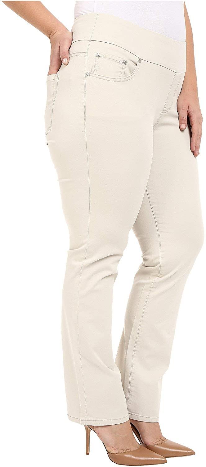 Jag Jeans Women's Plus-Size Peri Pull on Straight Leg Pant